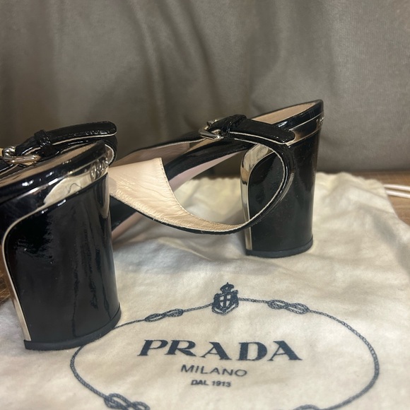 PRADA CHUNK HEEL - Picture 8 of 13